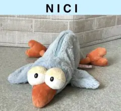 NICI - 新品　nici ニキ　ぬいぐるみ　ハチドリ　オレンジ　30 センチサイズ 追跡有☆NICI オレンジ ハチドリ ぬいぐるみ 30cm (NICI