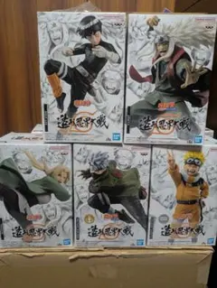 NARUTO 造形忍界大戦 フィギュア 5種セットのサムネイル