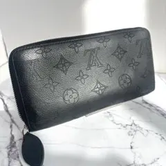【美品】ルイヴィトン　マヒナ　ジッピーウォレット　ブラックM61867