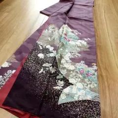 唯一無二の逸品＆極美品【正絹 和装小物 着物 振袖 留袖 和装 訪問着 黒留袖】