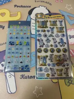 パペットスンスン　シール2枚セット