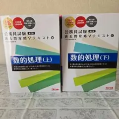 公務員試験 過去問攻略Vテキスト 上下巻数的処理⑯⑰ 第2版まとめ売りセット