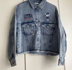 GU スヌーピー Gジャン デニム Mサイズ