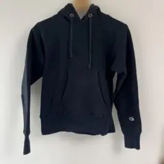 USA 製champion ヴィンデージフーデットパーカー　濃紺S