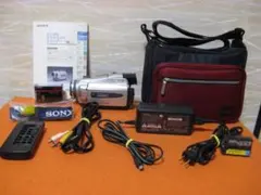 SONY DCR-TRV70 miniDビデオカメラと急速充電器 - メルカリ