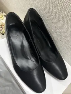 就活 24.0cm AOKI / LES MUES /本革/レディースパンプス