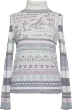 rurumu: 2020AW mix pattern knit ニット セーター rurumu: 2020AW mix pattern knit ニット セーター 縷縷夢兎 rurumu