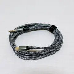 TYPE-C 3.5㎜ オスジャック 2M オーディオケーブル