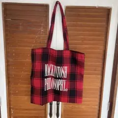 MACKINTOSH PHILOSOPHY トートバッグ　エコバッグ　チェック柄
