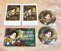 僕のヒーローアカデミア 特典 ポラショット 缶バッジ 東急コラボ 緑谷出久