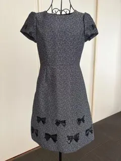 M'S GRACY エムズグレイシー フラワーレース 半袖ワンピース 38 M