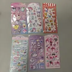 サンリオ ジュエルマシュマロステッカーズ 6種セット
