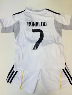 150cmレアル・マドリード新モデル　ロナウド　子供サッカーユニフォーム