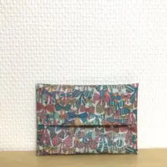 リバティ ジェニーズリボンズ ティッシュケース ラミネート PB