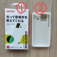 AQUOS PHONE SH-06D 光るシリコンケースのサムネイル