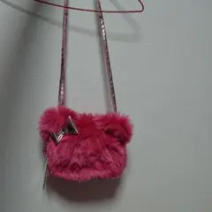 値下げ！新品タグつき！メゾピアノ くま耳ファーポシェット ショルダーバック