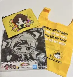 【値下★未開封】BTS V TinyTAN 一番くじタオル エコバッグ ポーチ