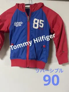 TOMMY HILFIGER 90 リバーシブル　ジャンパー　アウター
