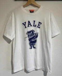 BEAMS GOLF×YALE別注 希少L 日本製 紺ロゴ 絶版のサムネイル