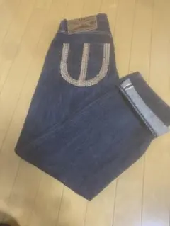 YAMANE 686YR LOT1959 34×31 EVISU ピンク耳 濃紺のサムネイル
