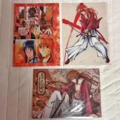 るろうに剣心展　和風クリアファイル4枚セット グッズ情報 | るろうに剣心展 30th Anniversary Exhibition
