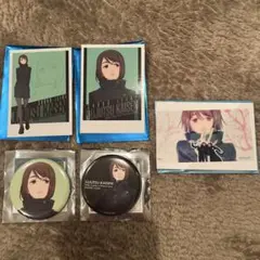 呪術廻戦　東京駅　懐玉・玉折　家入硝子　缶バッジ　カード　ステッカー