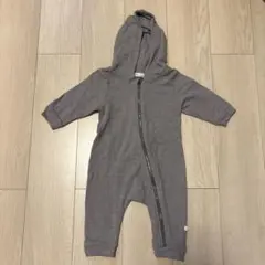 Thelala 恐竜ロンパース Sサイズ グレー 韓国子供服