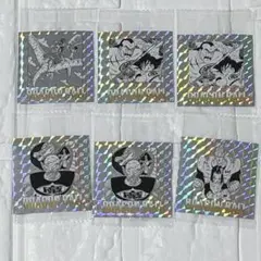 ドラゴンボール 40周年記念シール　ウエハース2 6枚 まとめ売り