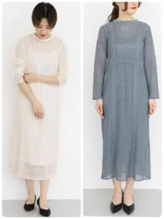 SALE！！美品☆切替レースワンピース　KBF／アーバンリサーチ