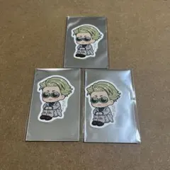 呪術廻戦 るかっぷ展 ステッカー 七海建人3点