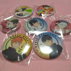 ハイキュー　缶バッジ　7個セット