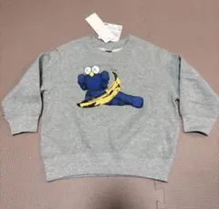 ユニクロ　KAWS キッズ　トレーナー　100サイズ　スウェット　カウズ　バナナ