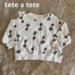 テータテート　裏毛　スウェット　95