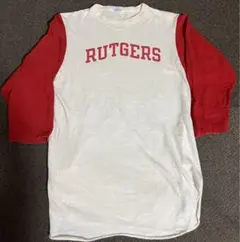 70年代　ビンテージチャンピオン　バータグ　ベースボールシャツ