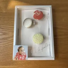 くるみクリップ　和装　ベビー　可愛い　ヘアピン