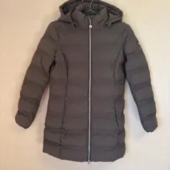 EA7 エンポリオアルマーニ 中綿ロングコート フード付き