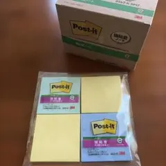 3M Post-it 強粘着ノート 2個通常粘着ノート2個計4冊セット【送料込】のサムネイル