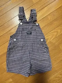 OshKosh B'Gosh チェック柄オーバーオール