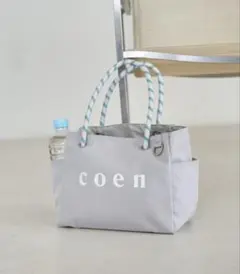 coen　コーエン　ロゴ　ポリ　キャンバストートバッグのサムネイル