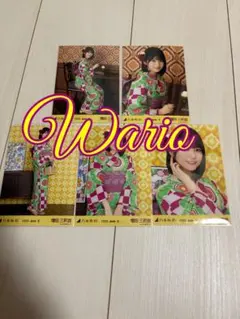 乃木坂46 生写真 浴衣 5種 コンプ 鈴木佑捺 - メルカリ