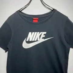 NIKE　ナイキ　Tシャツ　サイズL　デカロゴ　スウォッシュ　スウッシュ　古着