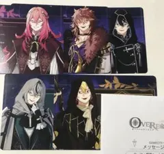 OVER REQUIEMZ GAMECITY 特典　メッセージカード　5枚