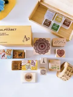artnic アルファベットスタンプセット その他