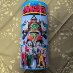 五星戦隊ダイレンジャー ゴミ箱　 ブリキ　スチール ヴィンテージ　レトロのサムネイル