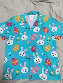 うさまる うさこ イースター Tシャツ うさまる うさこ tシャツ アイス Lサイズ ダークグレー チャコール