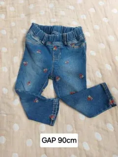 GAP Baby　ギャップ ベビー90　女の子　ジーパン　ストレッチあり