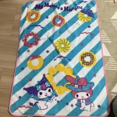ミスド サンリオコラボ　クロミとマイメロのブランケット