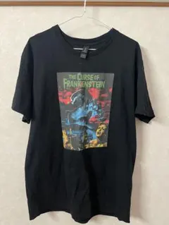 フランケンシュタイン映画デザインTシャツ