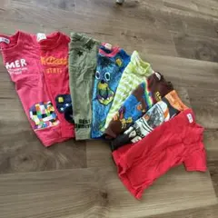 ELMER 子供用カラフルTシャツセット
