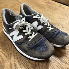 New Balance スニーカー グレー/ネイビーM990N